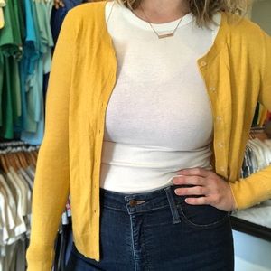 Old Navy marigold cardigan